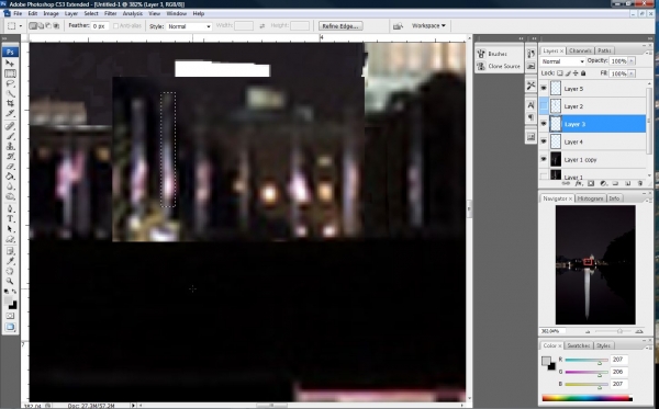 Creation of Washington Monument: Step 5